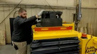6,000lb Capacity w/ scissor lift deck | Green Valley Manufacturing