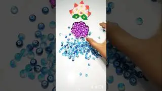💜🩵💜🩵 #song #newsong #cover #newmusic #diy #stonebeads #satisfying #musicgenre #entertainment #art