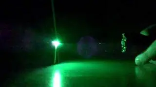 Laser lighting a Match!