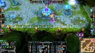 League of Legends (Ranked) - AP Master Yi Impossible Kill+Escape