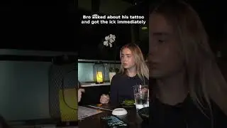 Bro asked about his tattoo and got the ick immediately