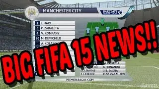 FIFA 15 Career Mode EPIC BIG News!!!