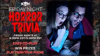 🔪 FRIDAY NIGHT HORROR TRIVIA  | Play LIVE, Win Prizes & Test Your Movie Knowledge! | May 16th, 2025