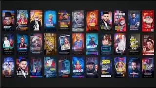 33 Instagram Reels Event Party Flyers (After Effects Template)