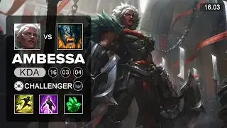 Ambessa vs Olaf Top - KR Challenger - Patch 16.03 Season 16
