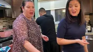 Vlog 687 ll CẢ NHÀ NÁO NHIỆT CHUẨN BỊ LÀM SINH NHẬT SỚM CHO CHÁU NGOẠI CHÂY CHÂY
