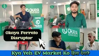 Okaya Ferrato Disruptor Review 🔥 95 km/h Top Speed & 120 KM Range | Full Ride Test & Features