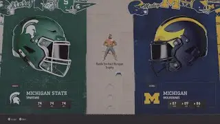 Michigan State vs Michigan WK11 2030 AI vs AI