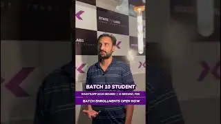 Student from Batch 10 Review at StateXLabs