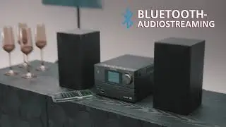 Kenwood Micro HiFi-System M-525DAB mit DAB+/CD/USB/Bluetooth