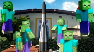 Secret Rocket guarded by a Crowd of Zombies Teardown