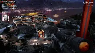 Hitman-Sniper : Killing at most 2 high profile targets and Get a score of 1450000