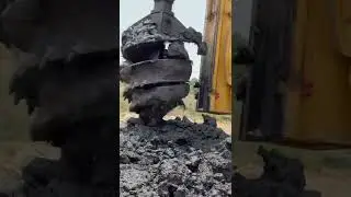 Hard rock ager 1200 dia working at site #piling #rig-machine #matmachine