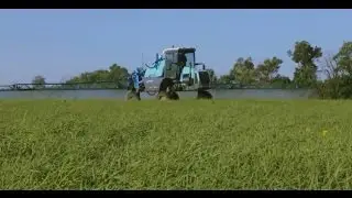 BERTHOUD Raptor Spraying oilseeds