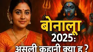 बोनालू कि असली कहानी क्या है, क्यों मनाया जाता है बोनालू #bonalu #bonalu2025 