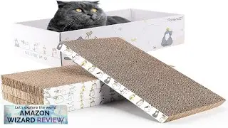 PatiencET 4 Pack Cat Scratch Pad with Box Cardboard Cat Scratcher Review