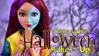 DIY - How to Make REMOVABLE Halloween Make Up | Halloween Hacks