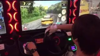 WMMT5DX+ Initial D Ultimate Challenge Gum-Tape Battle Mazda RX7 FD3S vs Subaru R2 [Guest] vs [SPLAT]