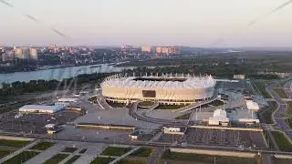 Rostov-on-Don, Russia. Rostov Arena. Football stadium, venue of the football championship in Rostov-