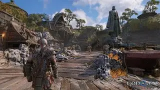 God of War Ragnarok DLC VALHALLA - L'OSPITE  Gameplay ITA-ENG WALKTHROUGH 02