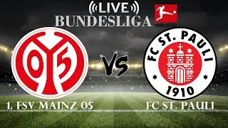 🔴1. FSV Mainz 05 vs FC St. Pauli | Bundesliga | Live Score