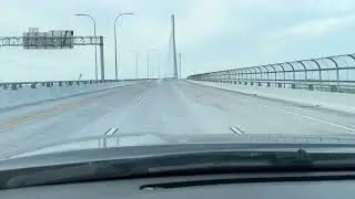 Harbor Bridge, Corpus Christi, TX: July 20, 2025- First ever time in life crossing the new bridge!