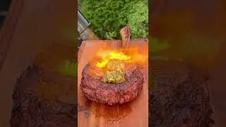 Tomahawk Tuesday 🥩. Part 27. Too much or just right 🤣? #tomahawktuesday #firestarter #meatsweats