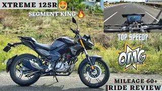 2024 Xtreme 125R😻 - Ride Review💥/I am Impressed🥵/Black Beauty💝/Mileage 55+/Raw Power🤯/Exhaust Sound😈