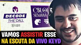 DECODE THE CALL (NA ESCUTA da VIVO KEYD STARS) | SEMANA 4 do CBLOL 2024 - 1&ordm; SPLIT | Tockers React