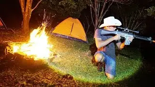 ACAMPAMOS NO SITIO ASSOMBRADO