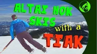 Learning to Use a Tiak (1 pole system) with Altai Hok Skis + Grassy Hut Overnighter