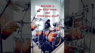 Playing DW Collectors Exotic Drums with #remo drumheads. #dwdrums #vicfirth