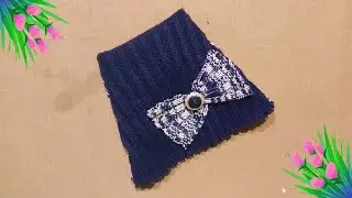 Handmade woolen cap design for girl