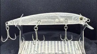 Looking for a name for the new lure Floating minnow jerk bait Power of silence 新作ルアーの名前募集中 Megabass
