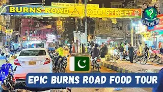 EGYPTIAN AND BENGALI FOOD LOVERS LET LOOSE ON KARACHI'S BURNS ROAD | MINDBLOWING TANDOORI MATKA CHAI