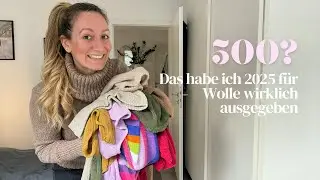 Kostenbilanz - das habe ich in 2025 für Wolle ausgegeben 🧶