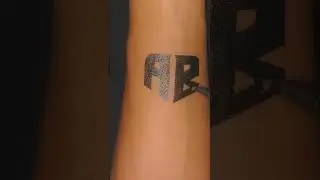 AB name tattoo design || 🔥🔥 || #shorts