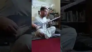 Sithar saaz Urdu song bade armanon se rakha hai by ustad MIR AFAZL