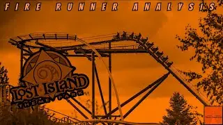Анализ Fire Runner: новые американские горки Lost Island 2025 года | Kings Coasters