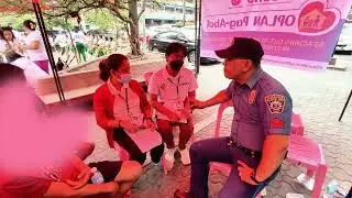 DSWD and PNP rescue the street Children