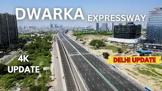 Dwarka Expressway Delhi Update | #rslive | 4K