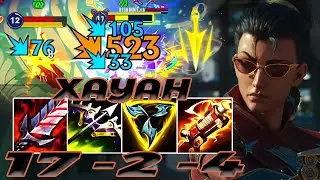 PENTA KILL 😱😱 WILD RIFT VAYNE ADC GAMEPLAY | 17 -2 -4 MVP | VAYNE BUILD RUNES