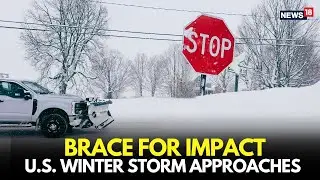 BRACE FOR IMPACT: Powerful U.S. Winter Storm Approaches | Millions at Risk as Snow, Ice & Winds Hit