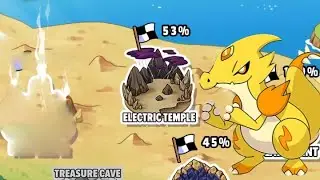 Phá đảo Electric Temple và thu phục Kitine (Rồng Điện) | Dynamons World #21