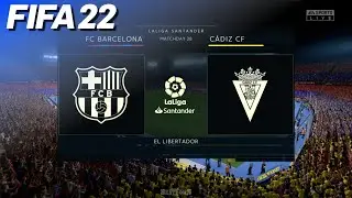 FIFA 22 🇪🇸 FC Barcelona vs. C&aacute;diz CF | PS5