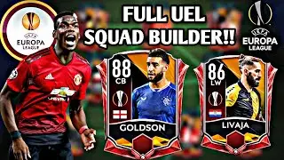 EPIC FULL EUROPA LEAGUE SQUAD BUILDER🔥! TEAM UPGRADE | FIFA MOBILE 21 UEL | H2H GAMEPLAY!!