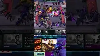 Baron Nashor + Azir Carry Team #tftset9 #tftset8 #tftset7 #shortsvideo #shorts
