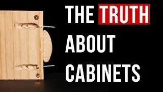 I tried all the beginner cabinet joinery!