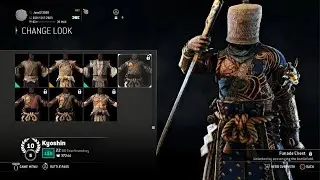 For Honor : Kyoshin drip or fashion (personal and demon)