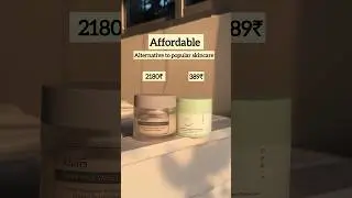 Affordable alternative to popular skincare that works ❤️ (part 1) #skincare #shorts